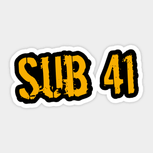 Sub 41 Sticker